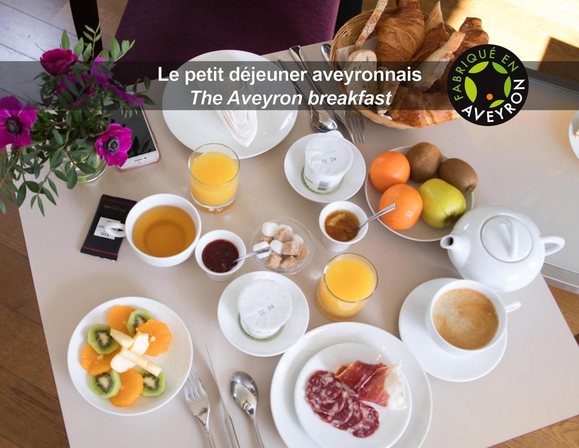 Hotel La Ferme De Bourran Rodez - Parking Prive Gratuit Экстерьер фото